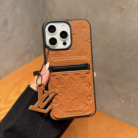 Multi Colors IPhone Case With ID Card Holder