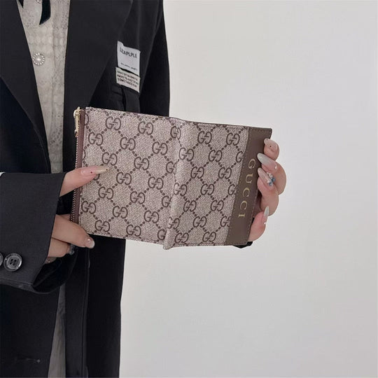 Lux  Wallet ID Card Holder With ZIP
