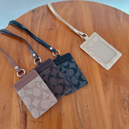 Wallet Card Holder With Chain