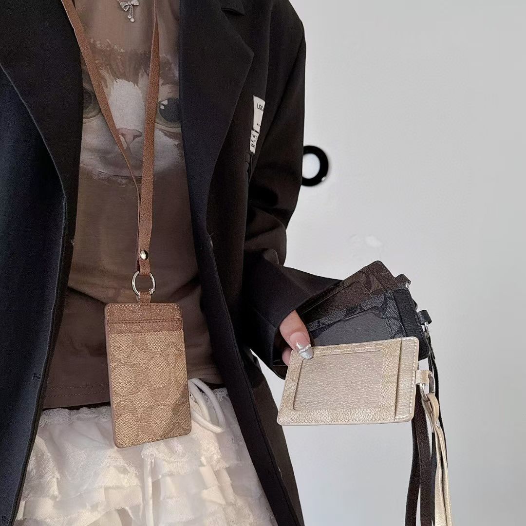 Wallet Card Holder With Chain