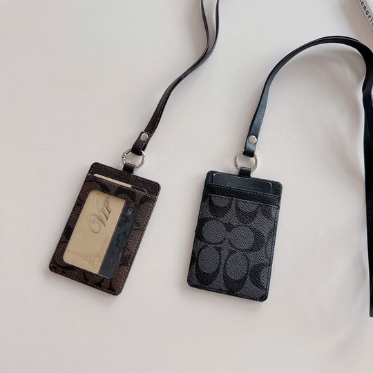 Designer Trend Slim Card Holder Lanyard