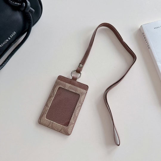 Designer Trend Slim Card Holder Lanyard