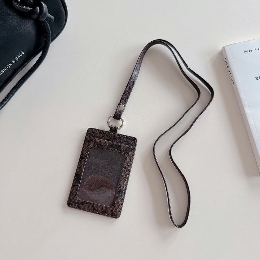 Designer Trend Slim Card Holder Lanyard