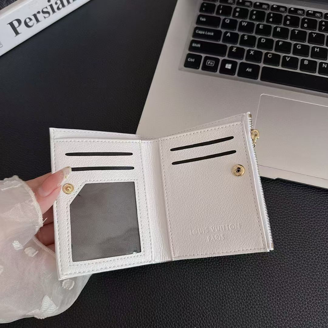 Zipper Wallet Card Holder