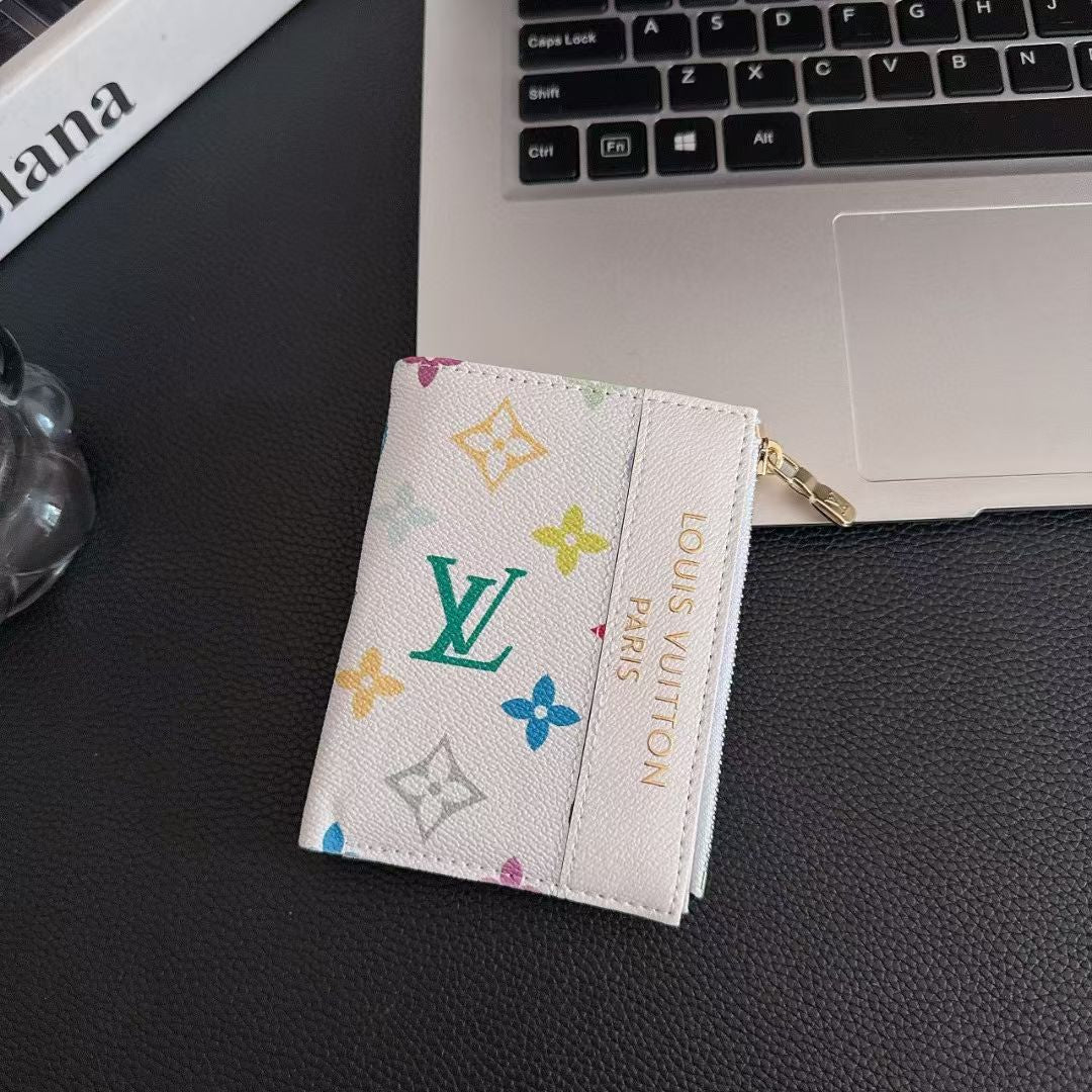 Zipper Wallet Card Holder