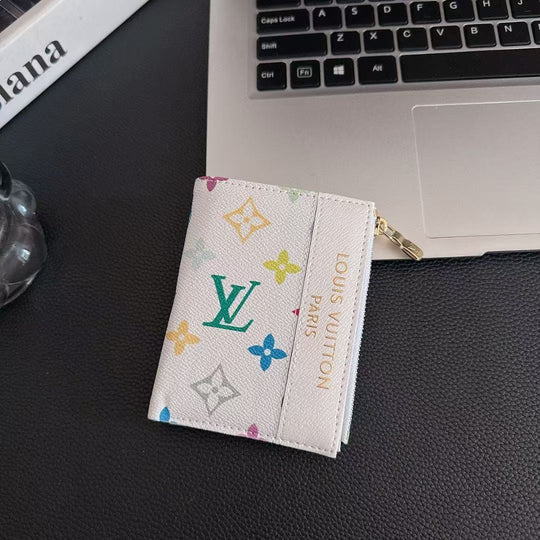 Zipper Wallet Card Holder