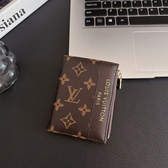 Zipper Wallet Card Holder
