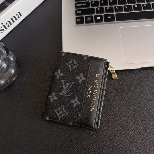 Zipper Wallet Card Holder