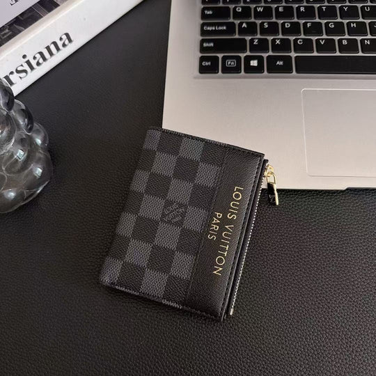 Zipper Wallet Card Holder