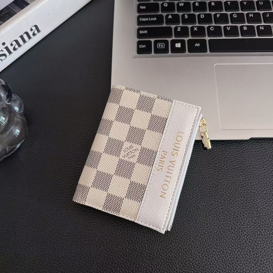 Zipper Wallet Card Holder