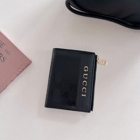 Iconic Trend Inspired Zipper Card Holder Wallet