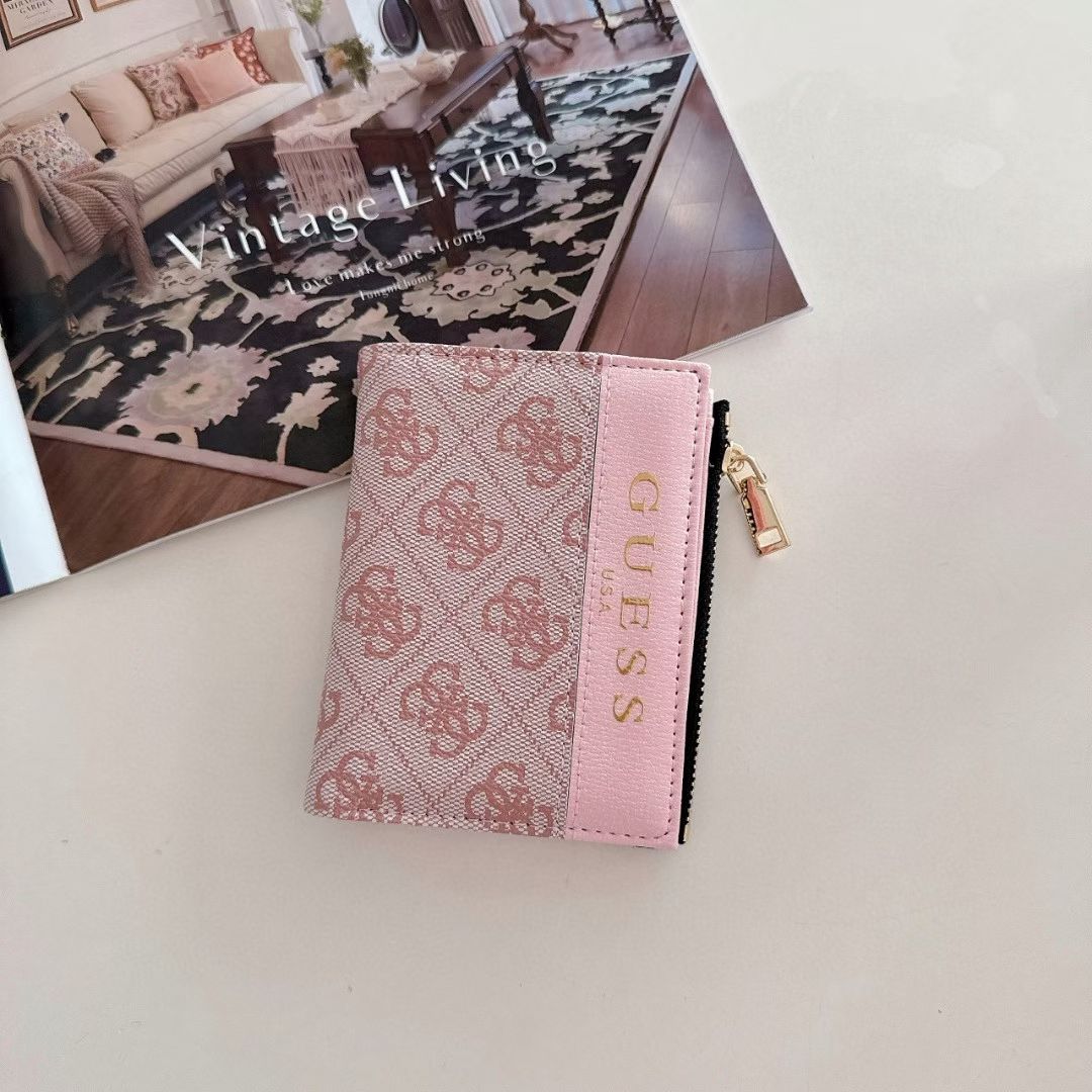 Wallet Card With Zipper