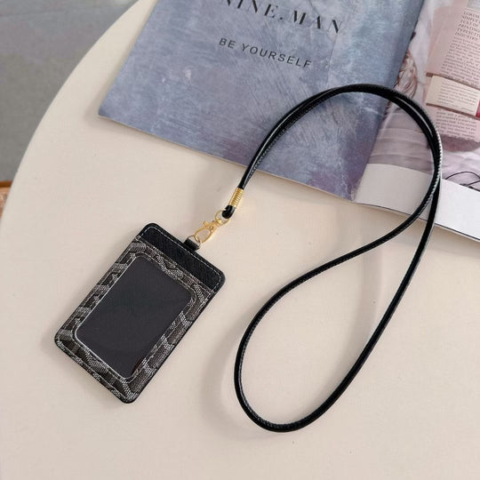 Wallet Card Holder With Strap Card Holder