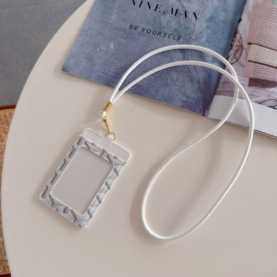 Wallet Card Holder With Strap Card Holder
