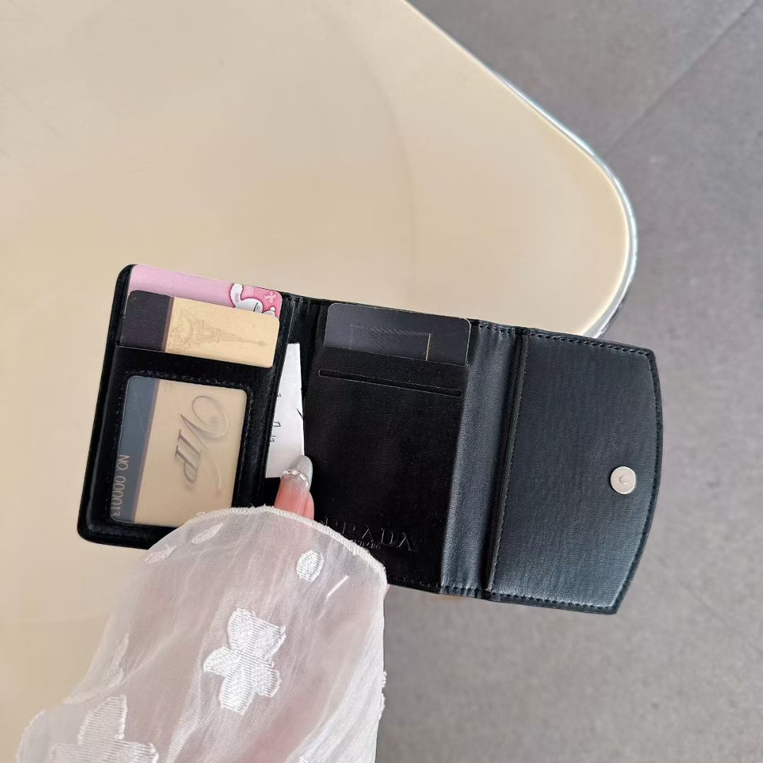 Pink Wallet ID Card Holder