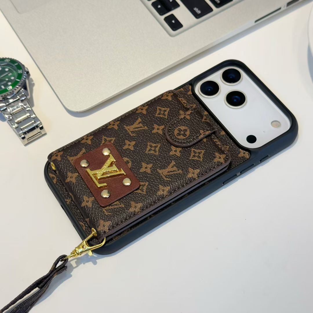 Designer Inspired Chic iPhone Case With Hand Strap