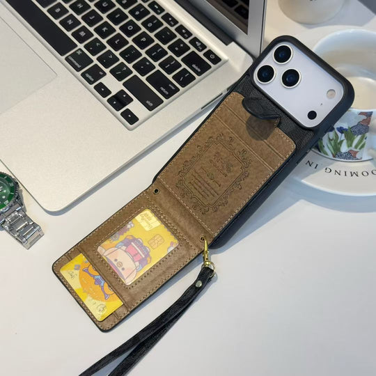 Designer Inspired Chic iPhone Case With Hand Strap