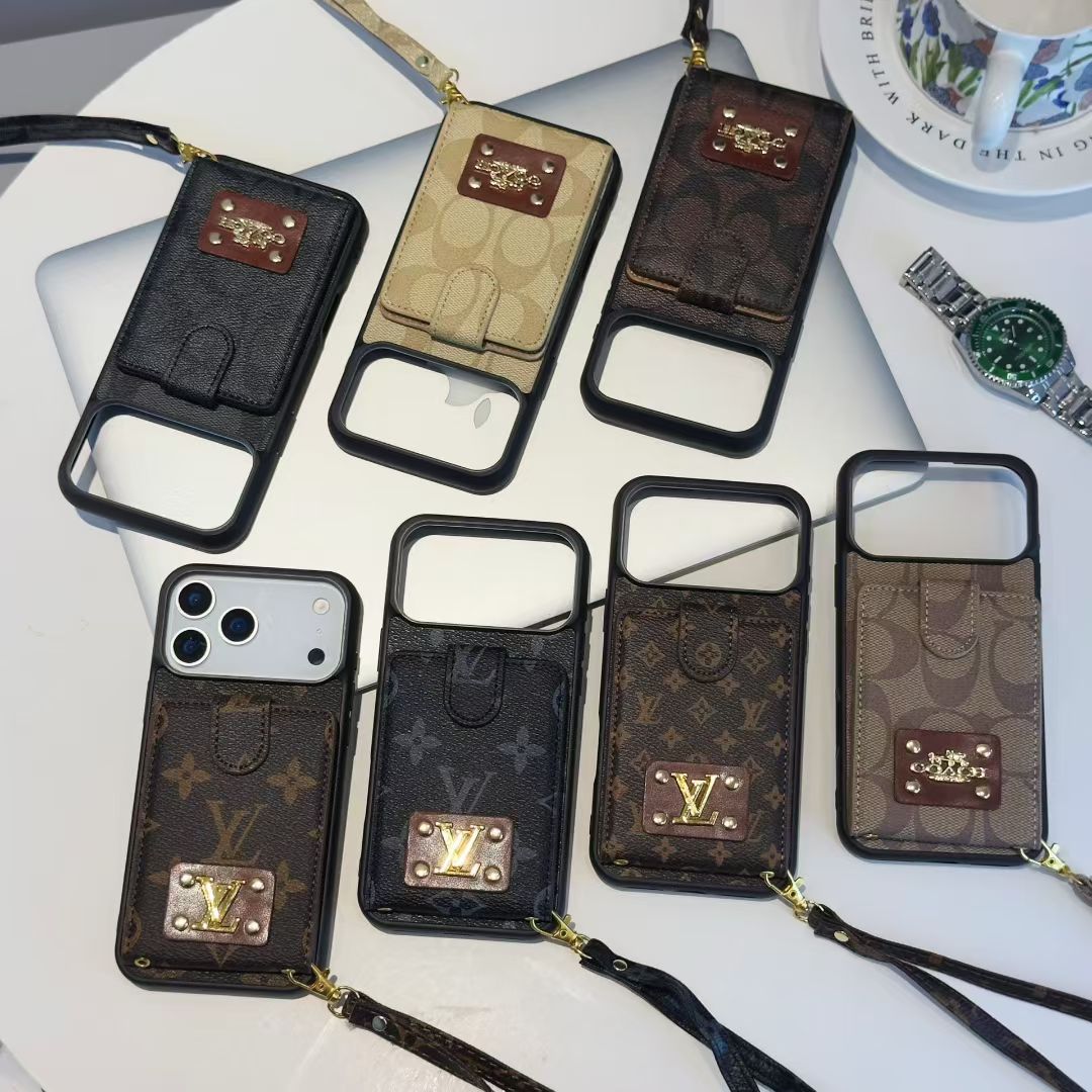 Designer Inspired Chic iPhone Case With Hand Strap