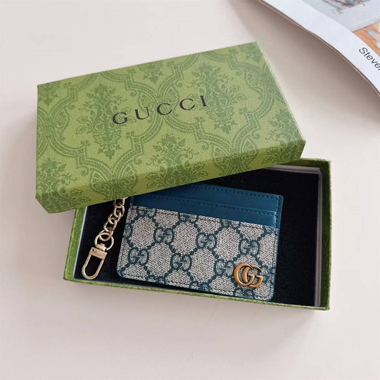 Wallet ID Zipper Card Holder Case