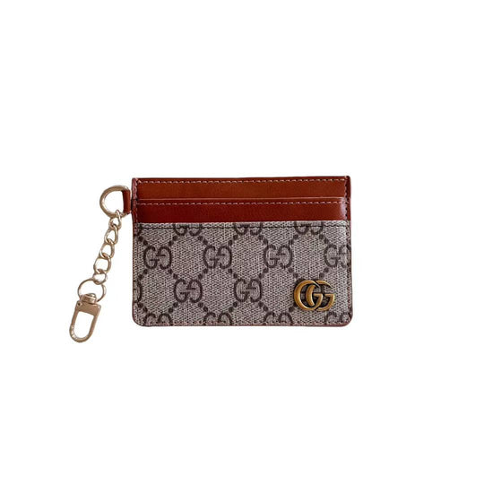 Wallet ID Zipper Card Holder Case