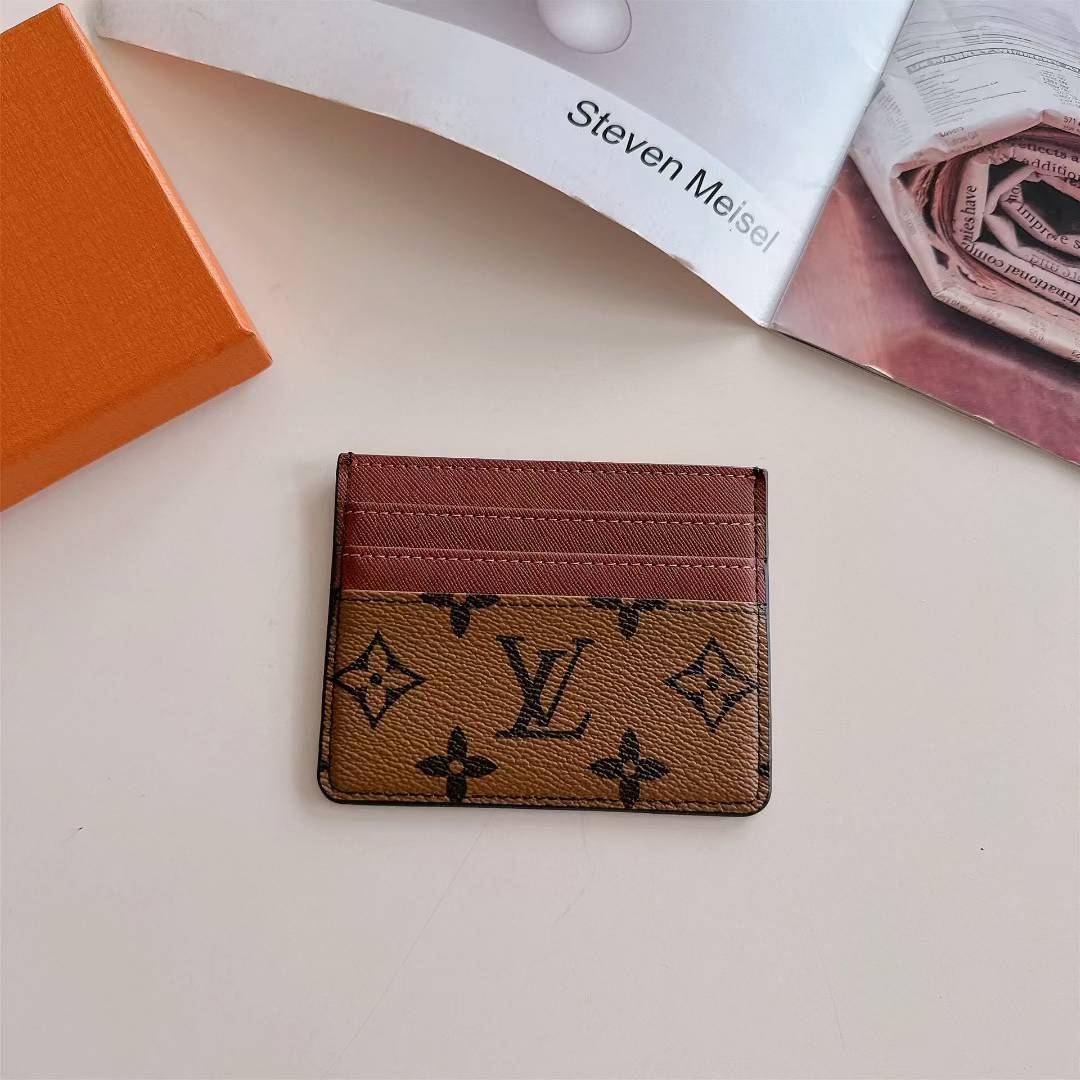Brown Wallet Card Holder