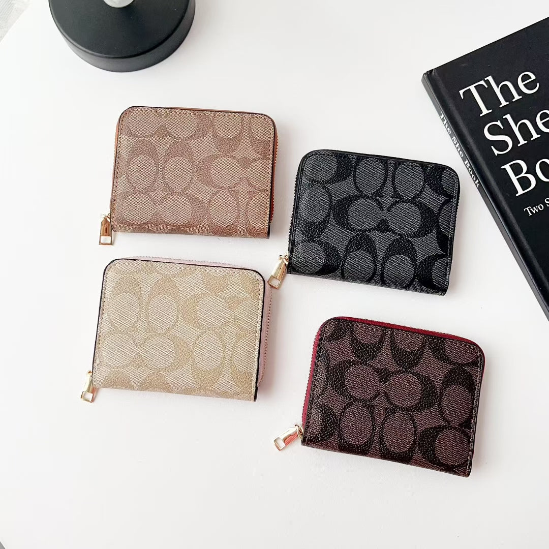 Wallet Card Holder With ZIP