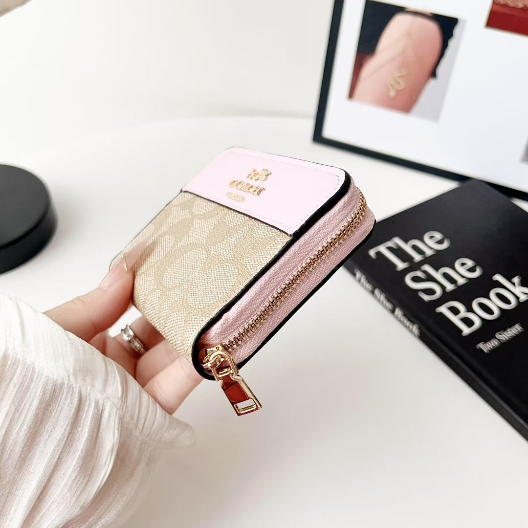 Wallet Card Holder With ZIP