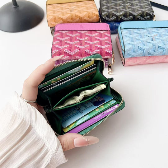 Wallet Card Holder With ZIP