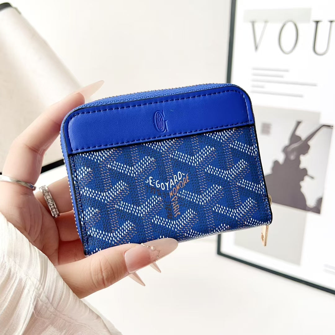 Luxury Zipper ID Card Holder