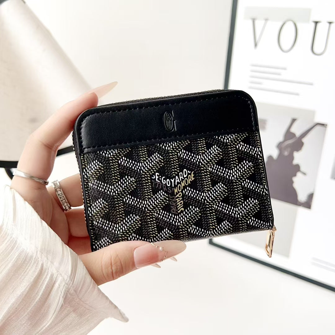 Wallet Card Holder With ZIP