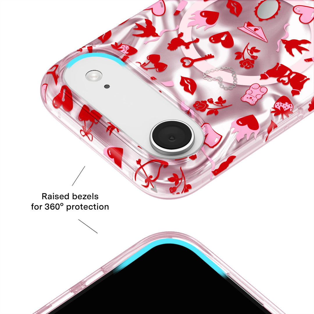 Lover Girl Holo iPhone Case – Luxury Aesthetic Phone Cover