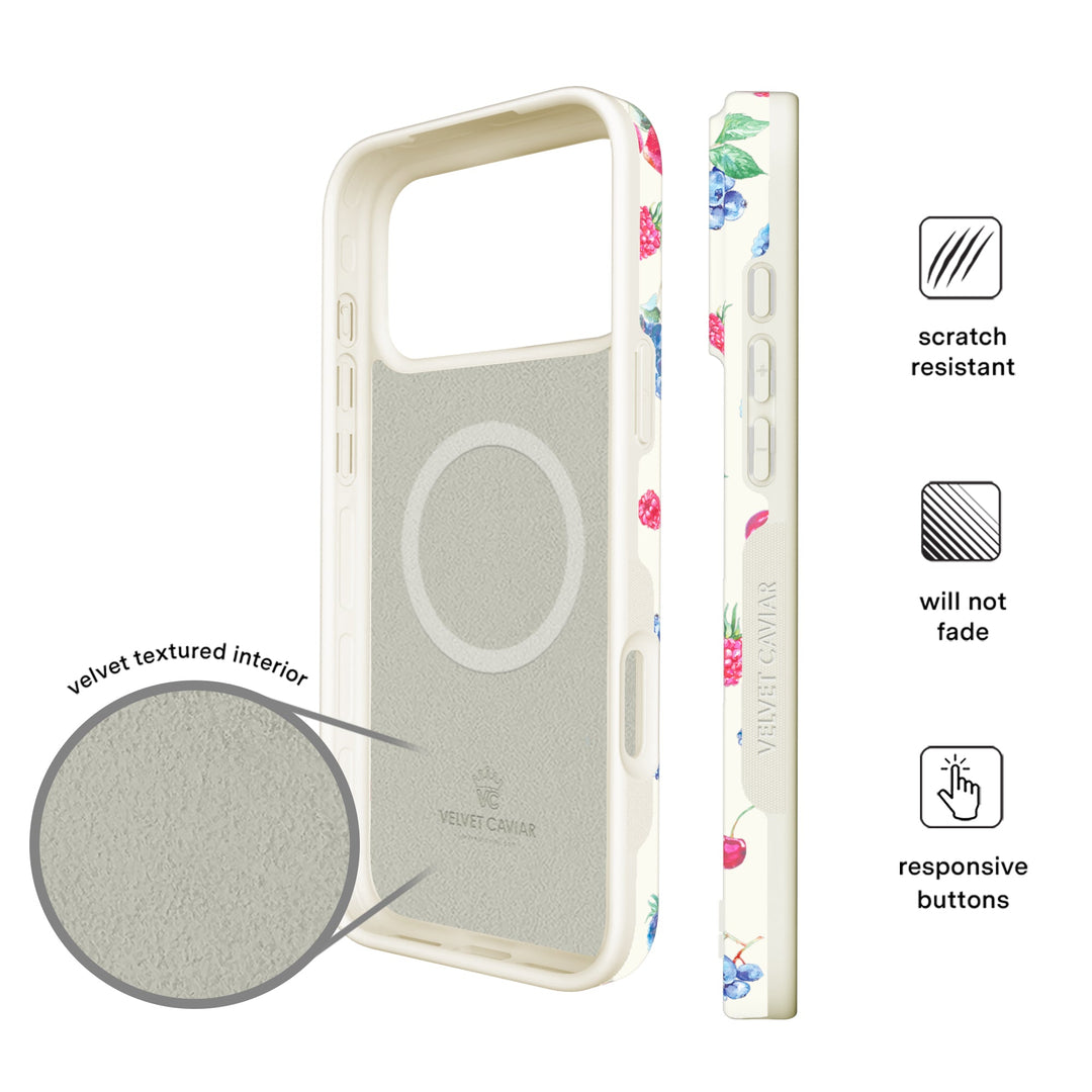 Berry Baby iPhone Case – Chic Designer-Style Phone Cover