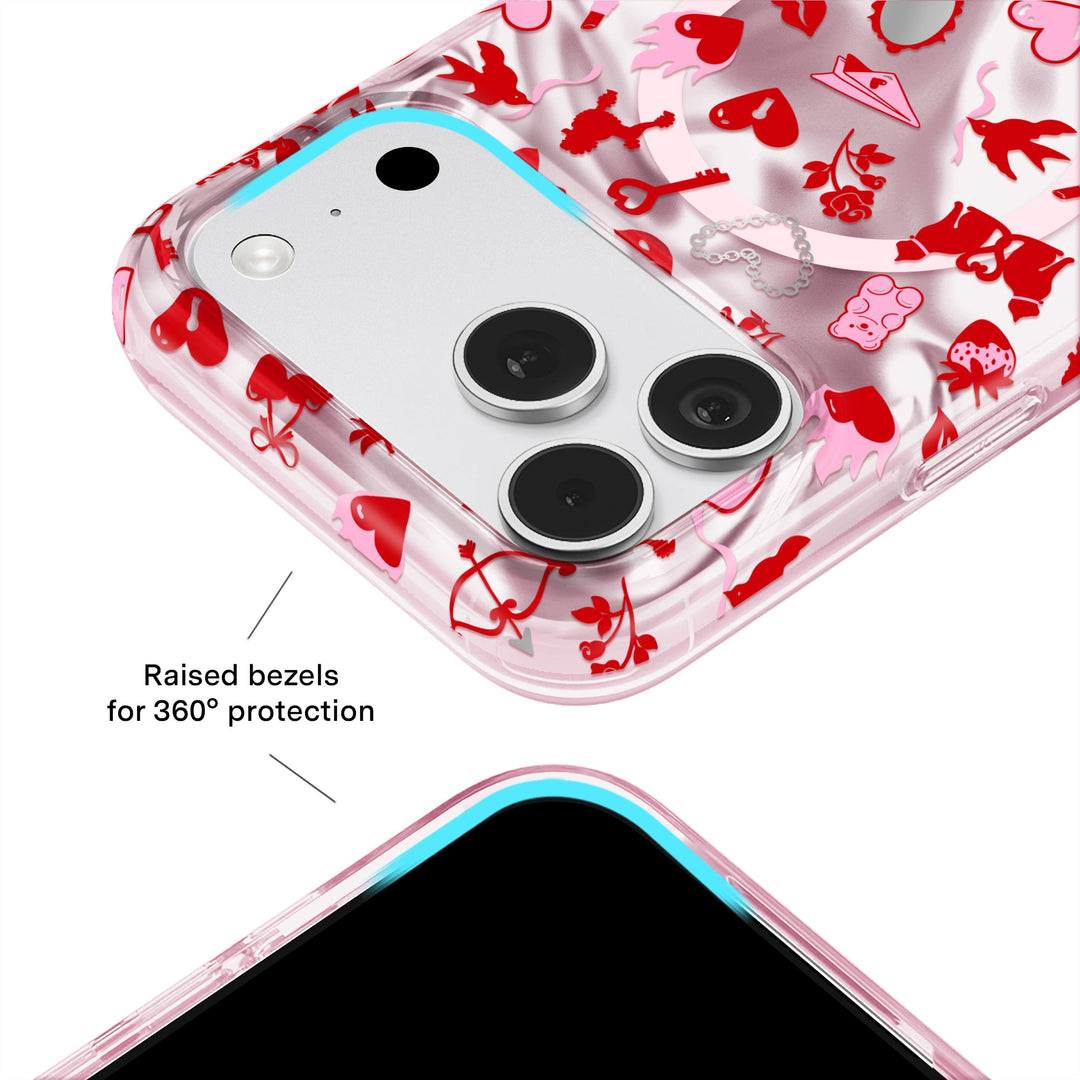 Lover Girl Holo iPhone Case – Luxury Aesthetic Phone Cover