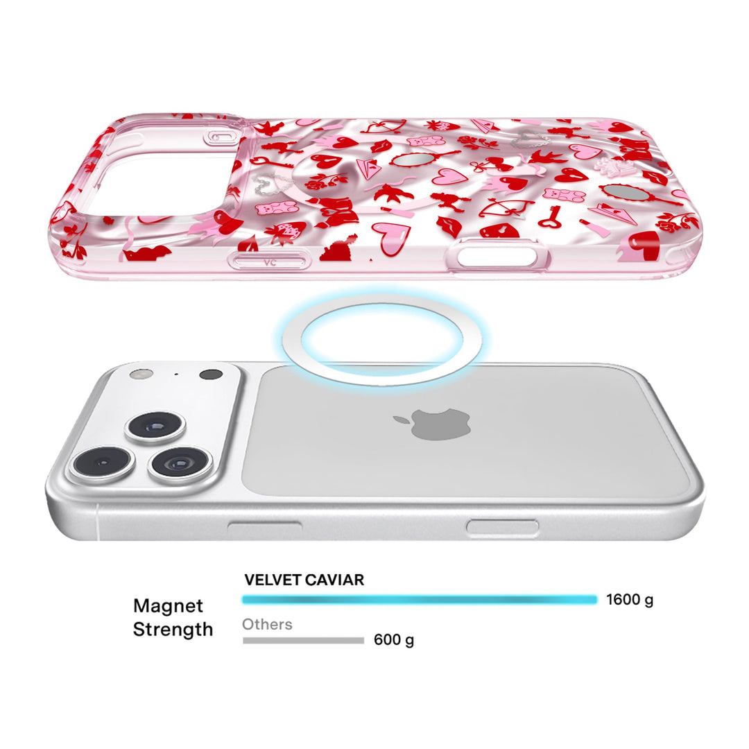 Lover Girl Holo iPhone Case – Luxury Aesthetic Phone Cover
