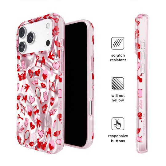 Lover Girl Holo iPhone Case – Luxury Aesthetic Phone Cover