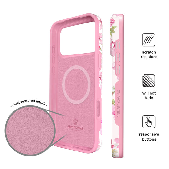 Posie Pink Bow iPhone Case – Cute Aesthetic Phone Cover