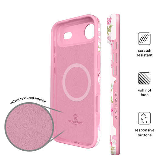 Posie Pink Bow iPhone Case – Cute Aesthetic Phone Cover