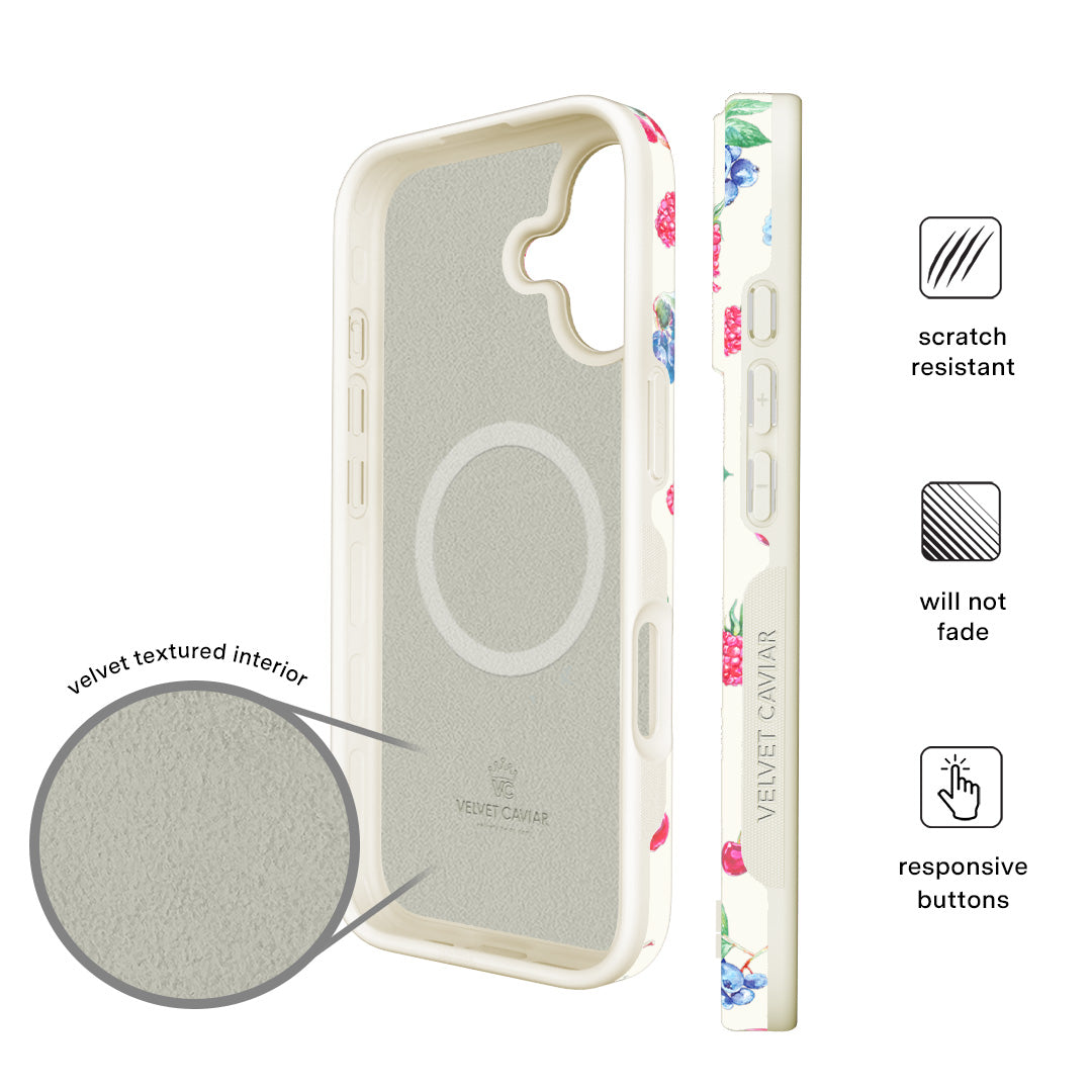 Berry Baby iPhone Case – Chic Designer-Style Phone Cover
