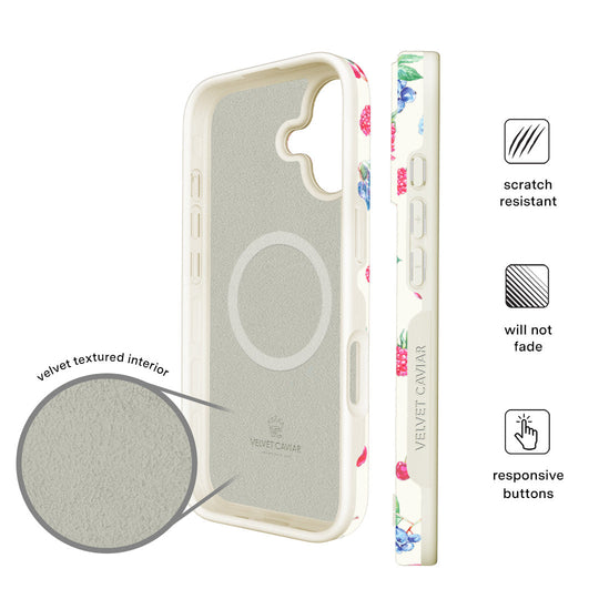 Berry Baby iPhone Case – Chic Designer-Style Phone Cover
