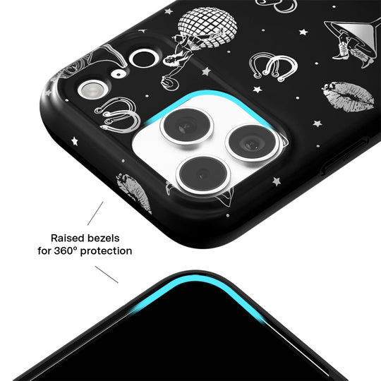 Disco Cowgirl iPhone Case – Trendy Protective Phone Cover