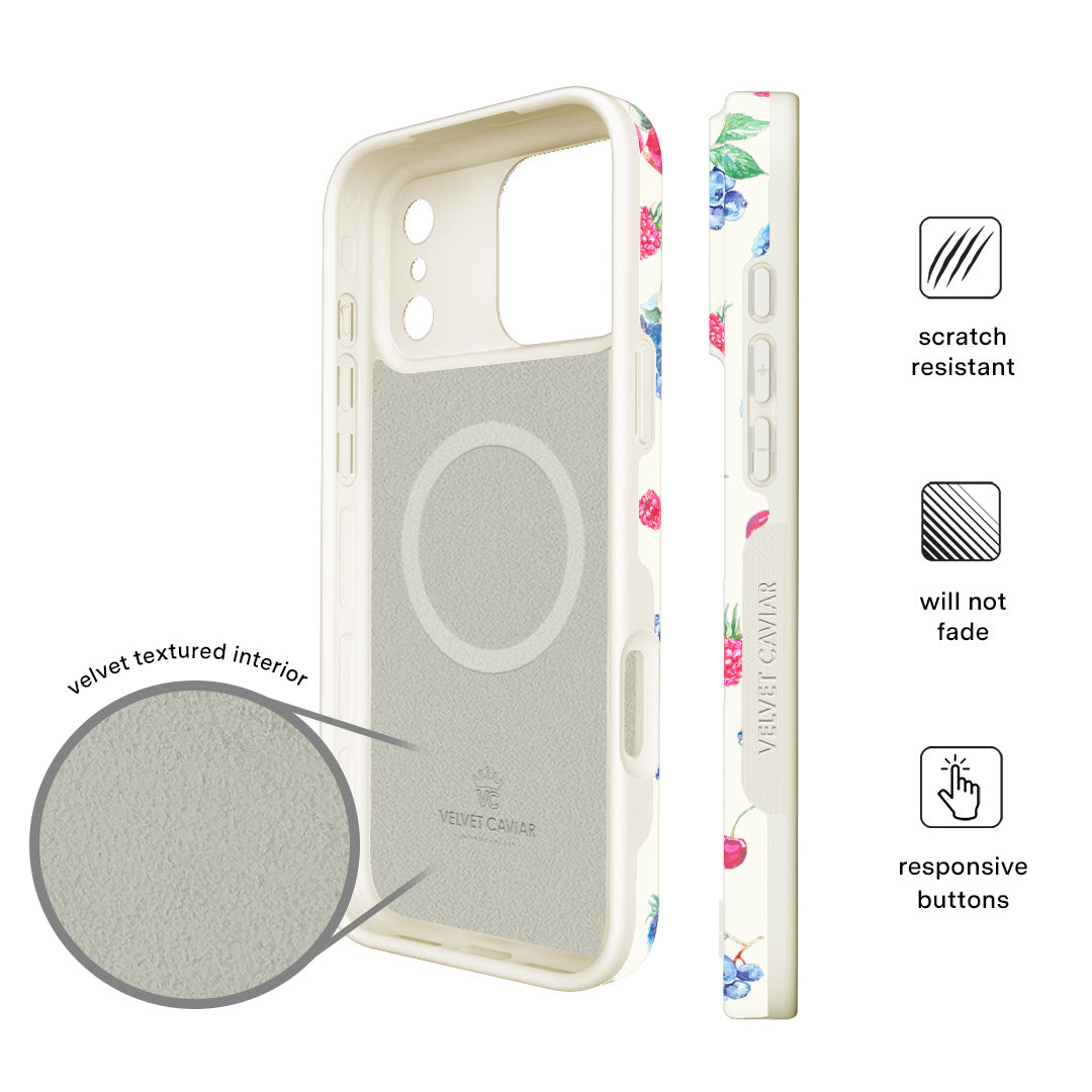 Berry Baby iPhone Case – Chic Designer-Style Phone Cover