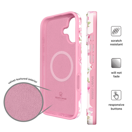Posie Pink Bow iPhone Case – Cute Aesthetic Phone Cover