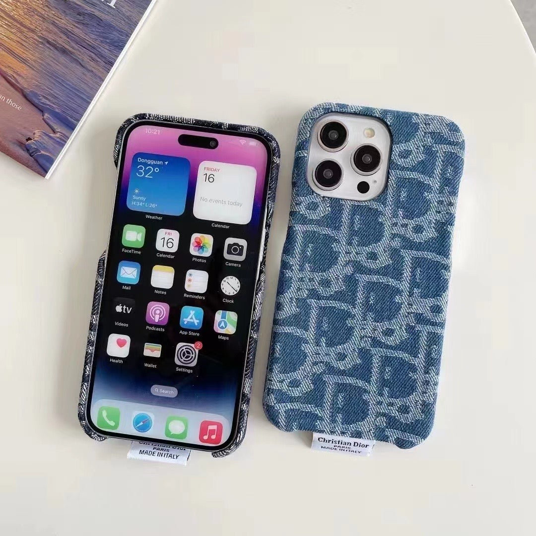Luxury Denim-Phone Case – Stylish & Durable Design