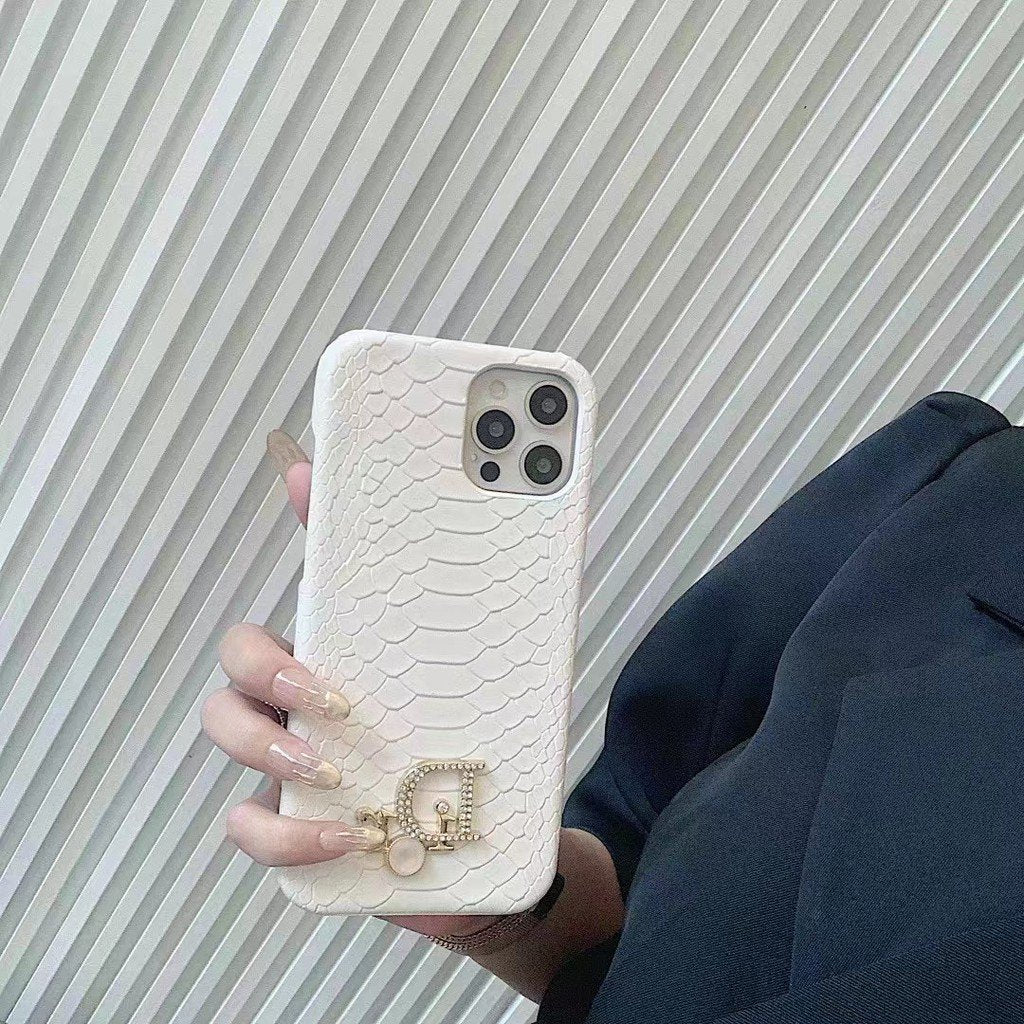 Luxury Snake Skin Textured Phone Case