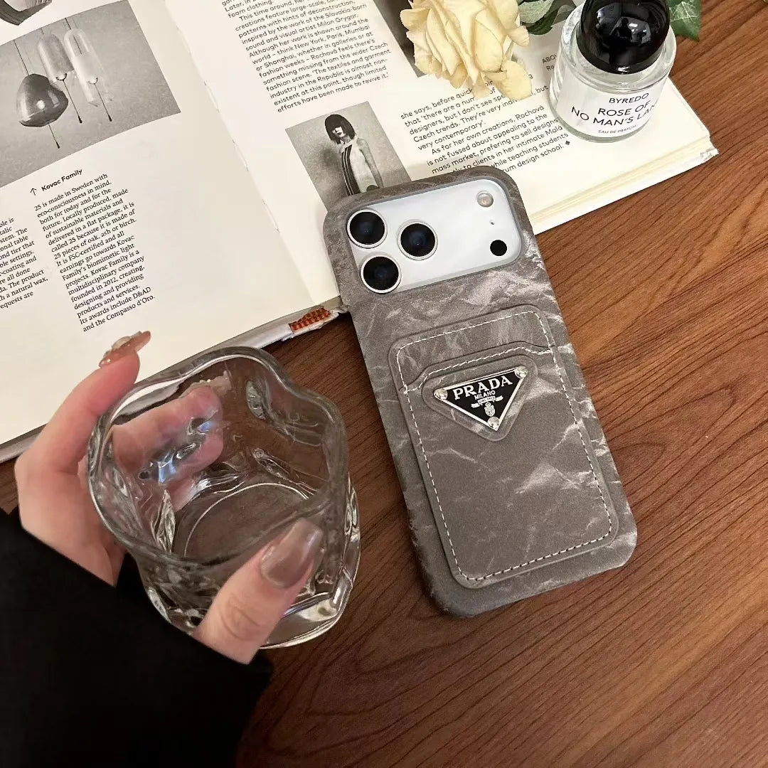 Luxury IPhone Case With Card Holder