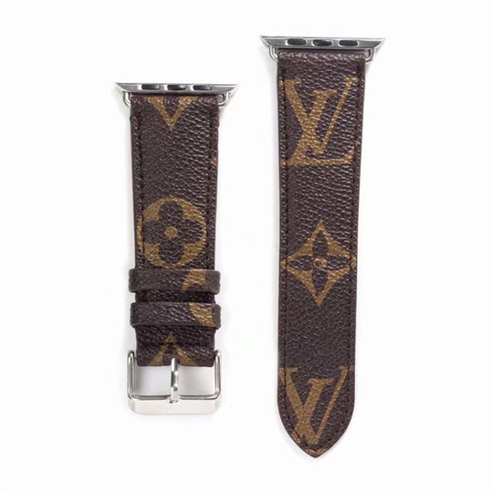 Brown Luxury Classic Strap For Apple Watch