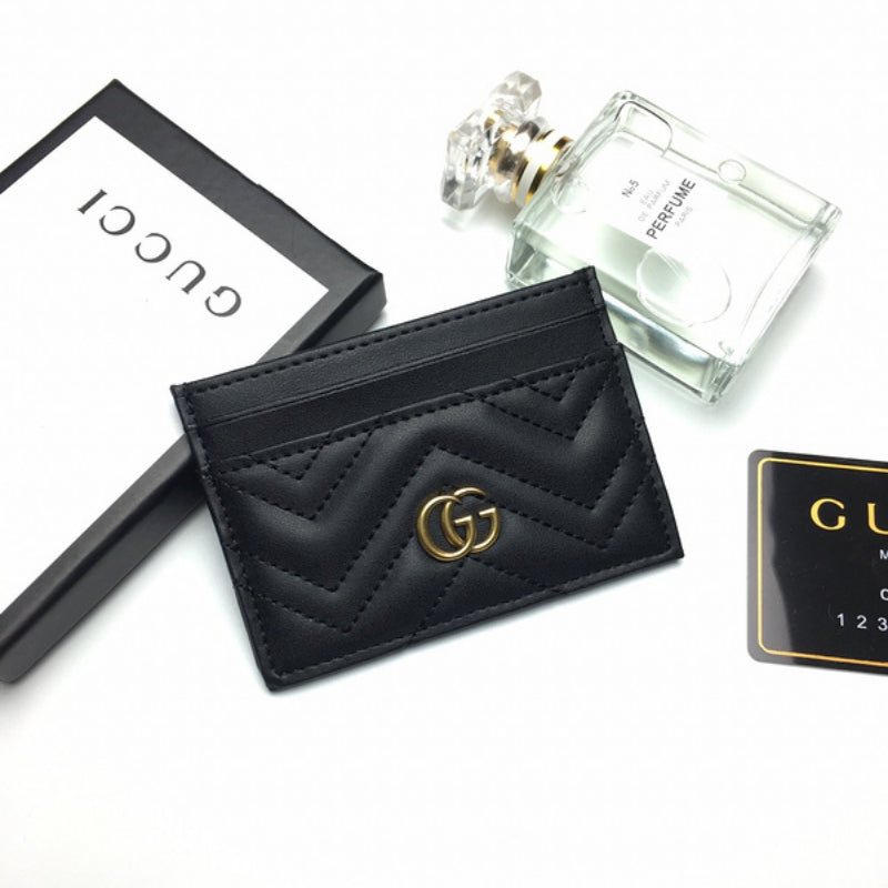 Leather Wallet Card Holder