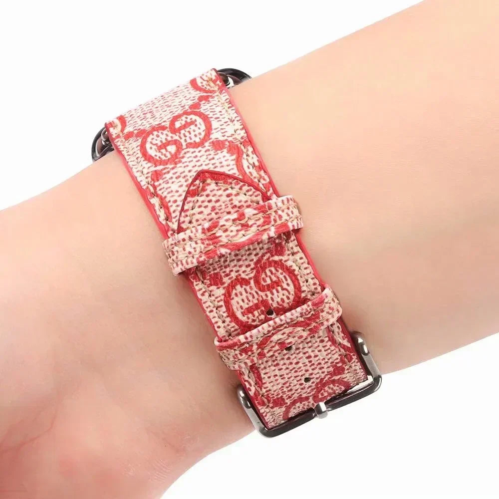 Luxury Leather Apple Watch Band