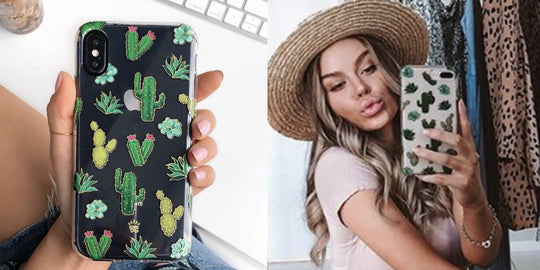 Cactus iPhone Case – Luxury Aesthetic Phone Cover