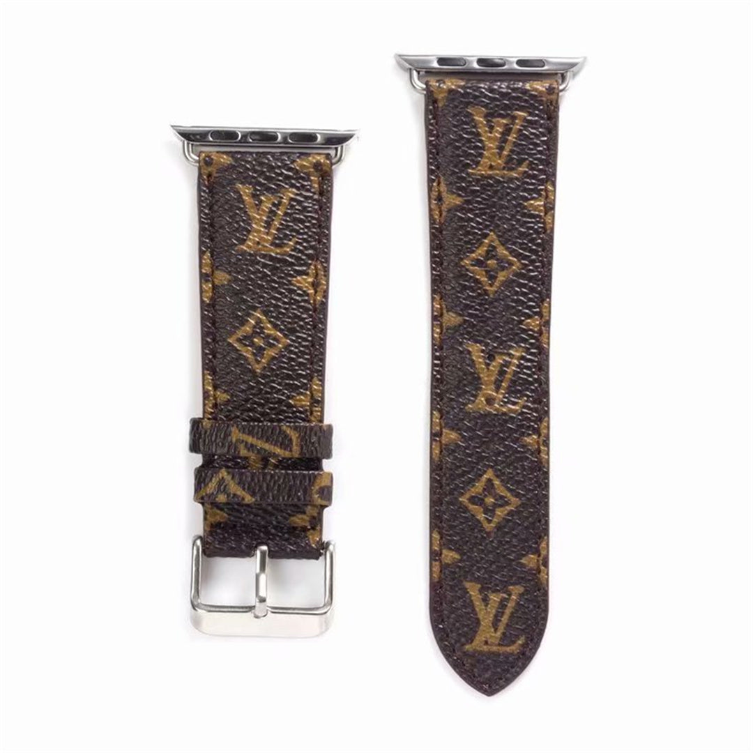 Brown Luxury Classic Strap For Apple Watch